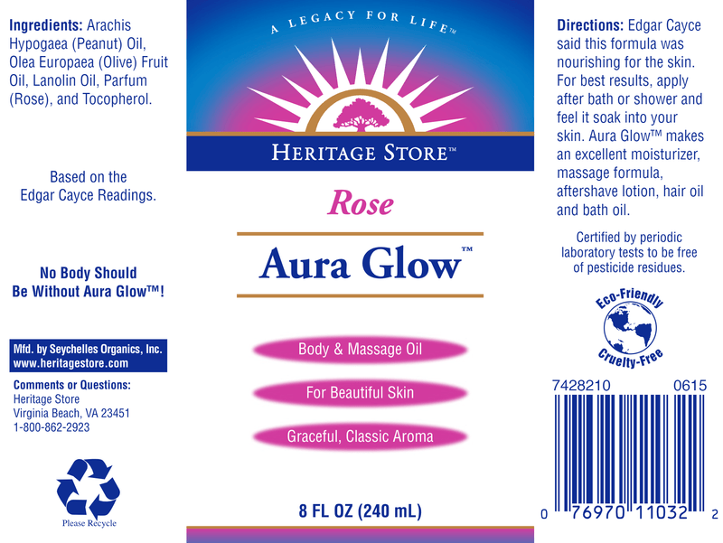 Aura Glow Rose (Heritage) Label