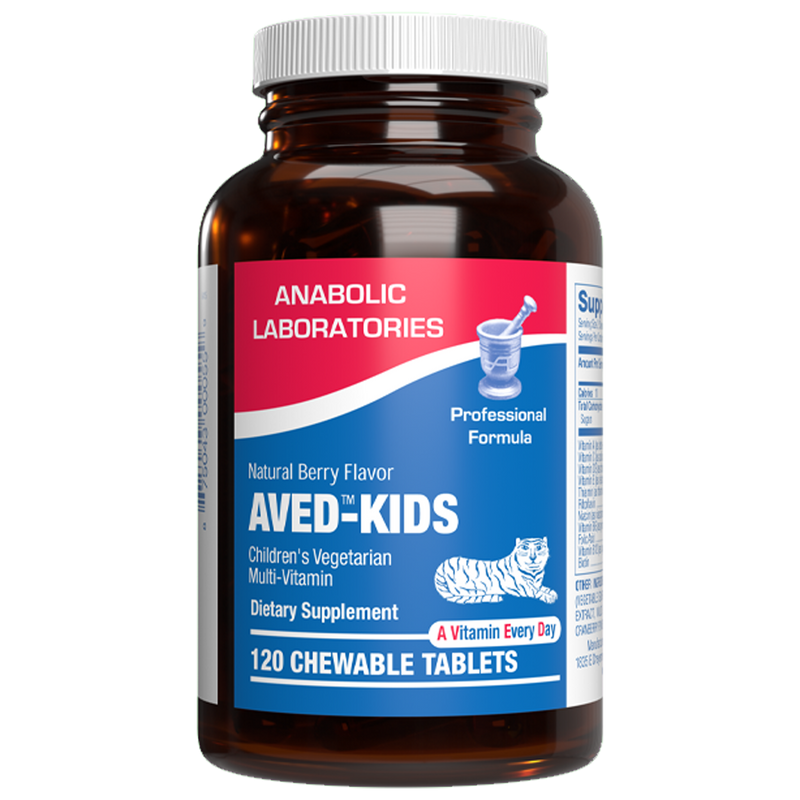 Aved-Kids Multivitamin (Anabolic Laboratories) Front