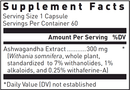 ayur-ashwagandha douglas labs supplement facts