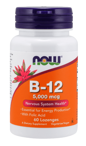 b-12 5000 mcg (now foods)
