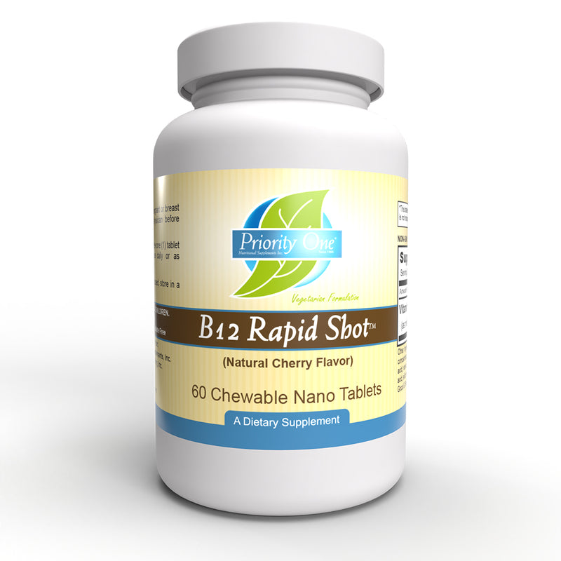 B-12 Rapid Shot (Priority One Vitamins) Front
