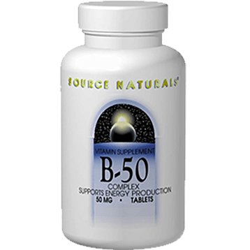 B-50 Complex 50 mg (Source Naturals) Front