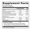 B Complex (Ancient Nutrition) Supplement Facts