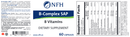 b-complex sap (nfh nutritional fundamentals) label