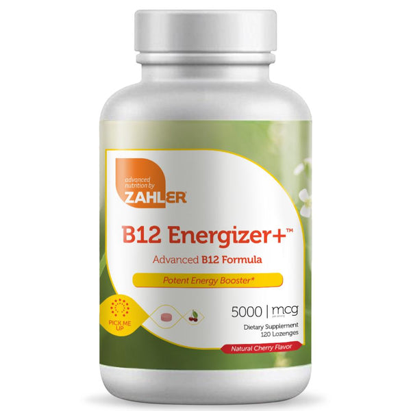 B12 Energizer + Cherry Flavor (Advanced Nutrition by Zahler) Front