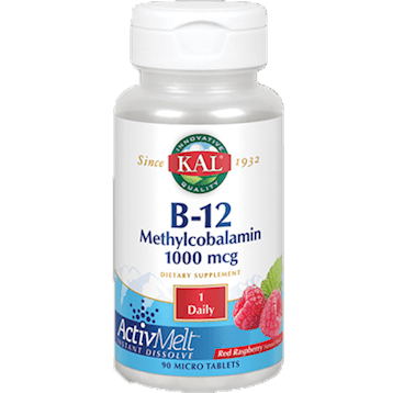 B12 Methylcobalamin 1000 mcg Raspberry | KAL