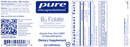 b12 folate pure encapsulations label