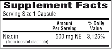 B3-500 (Bio-Tech Pharmacal) Supplement Facts