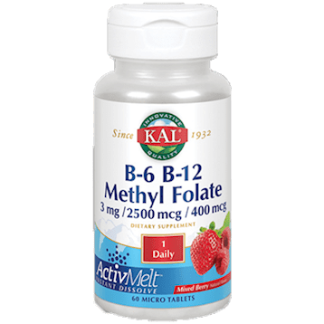 B6 B12 Methyl Folate ActivMelt Berry | KAL