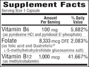 b6 folic acid bio-tech pharmacal supplement facts