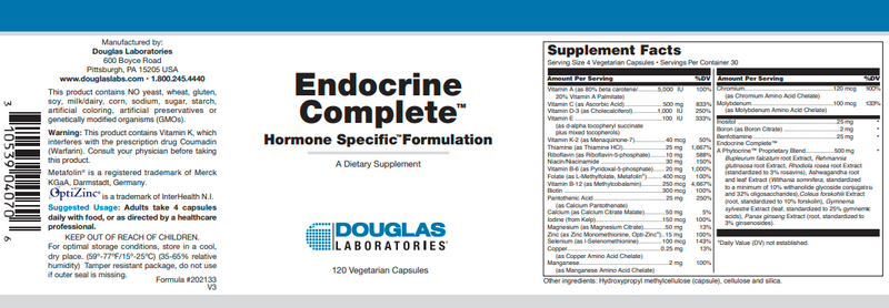 Buy Endocrine Complete Douglas Labs