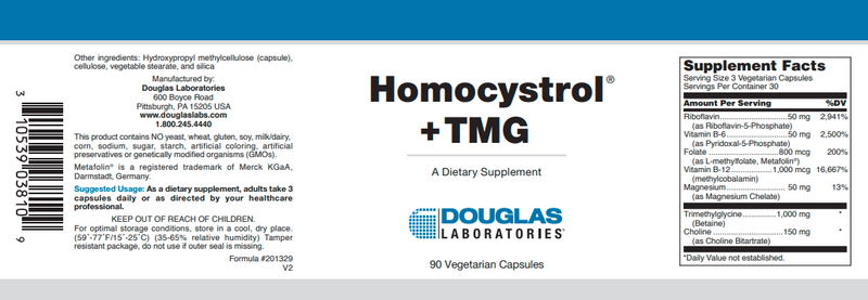 Buy Homocystrol Douglas Labs