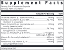 b complex with metafolin douglas labs supplement facts