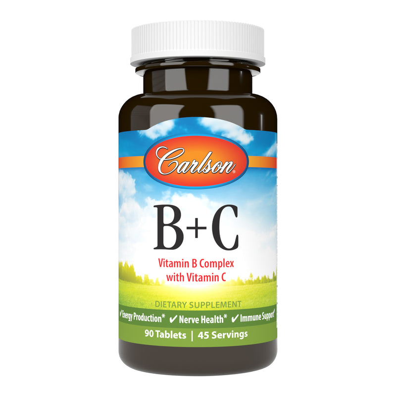 B+C (Carlson Labs) 90ct Front