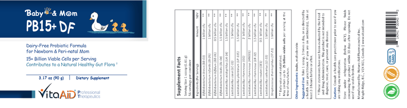 buy baby & mom pb15+ df vita aid