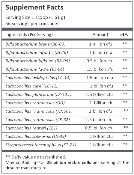 baby & mom pb15+ df vita aid supplement facts