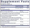 balanced immune pure encapsulations supplement facts