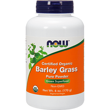 Barley Grass Powder (NOW) Front