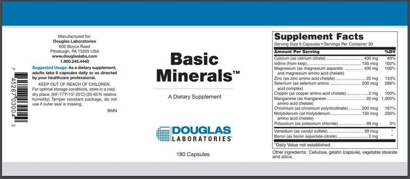 Buy Basic Minerals Douglas Labs
