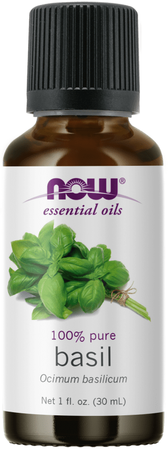 Basil Oil (NOW) Front