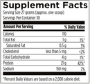 beef protein vanilla designs for sport supplement facts