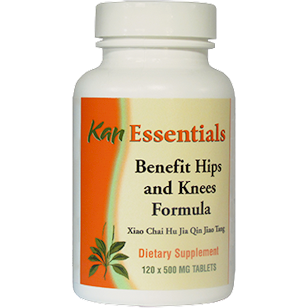 Benefit Hips and Knees Tablets (Kan Herbs Essentials) 120ct Front