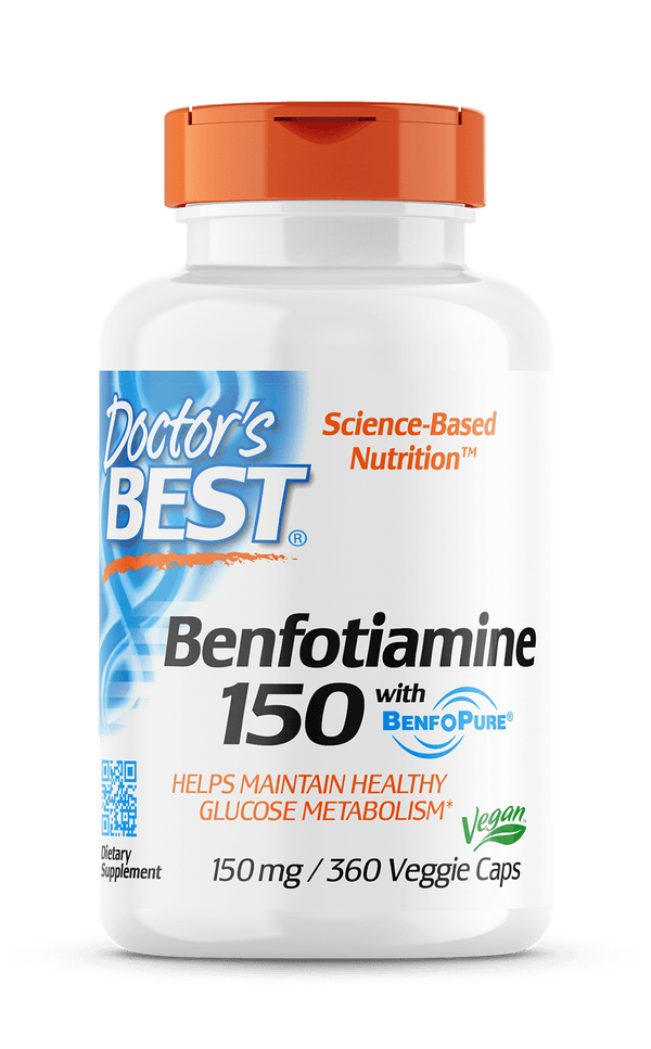 Benfotiamine 150 mg (Doctors Best) Front