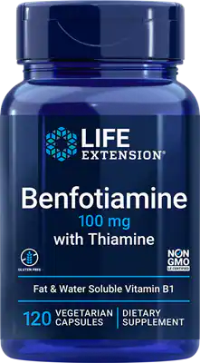 benfotiamine with thiamine life extension front