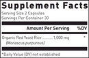 Beni Koji Red Yeast Rice 60 Count