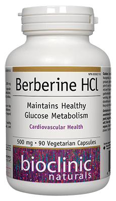 Berberine HCL (Bioclinic Naturals) Front