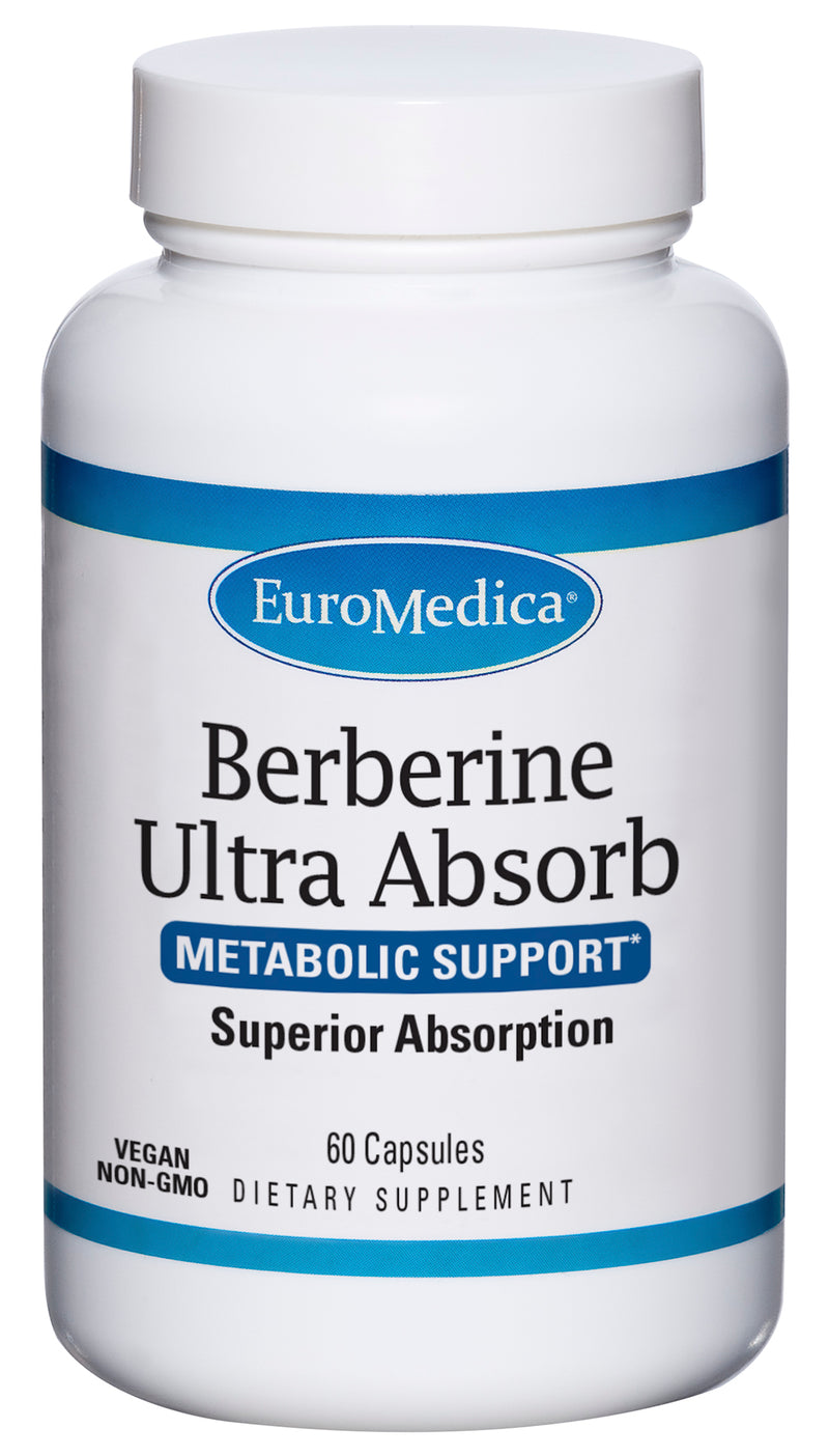 Berberine Ultra Absorb 60 caps (Euromedica) Front