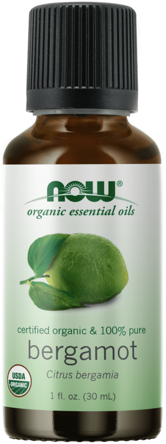 Bergamot Oil Organic (NOW) Front