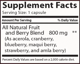 Berry-C (Lidtke) supplement facts