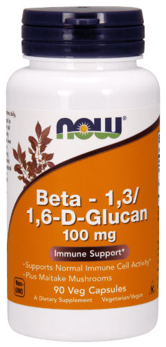 beta-1,3/1,6 -d-glucan 100 mg (now foods)