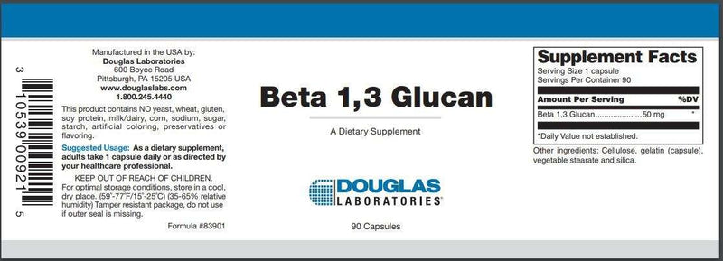 Buy Beta 1,3 Glucan Douglas Labs