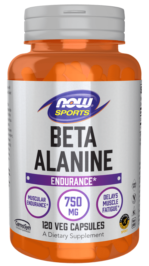 Beta-Alanine 750 mg (NOW) Front
