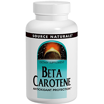 Beta Carotene (Source Naturals) Front