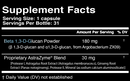 beta-xym (us enzymes) supplement facts