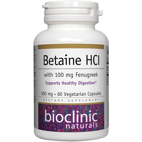 Betaine HCL with Fenugreek (Bioclinic Naturals)