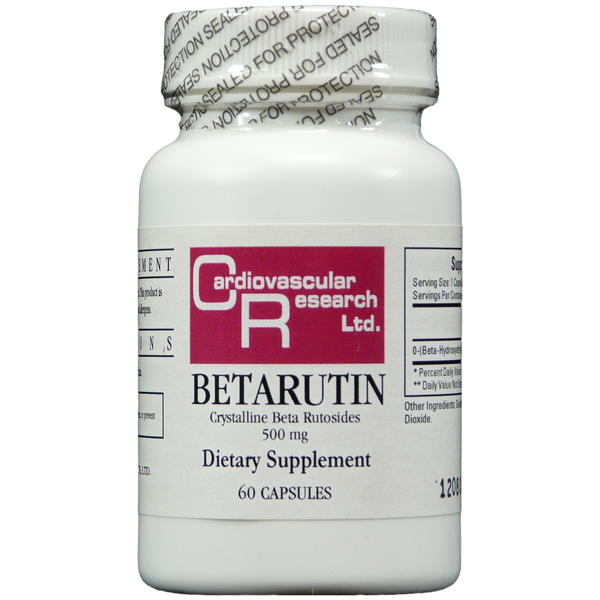 Betarutin 500 mg (Ecological Formulas) Front