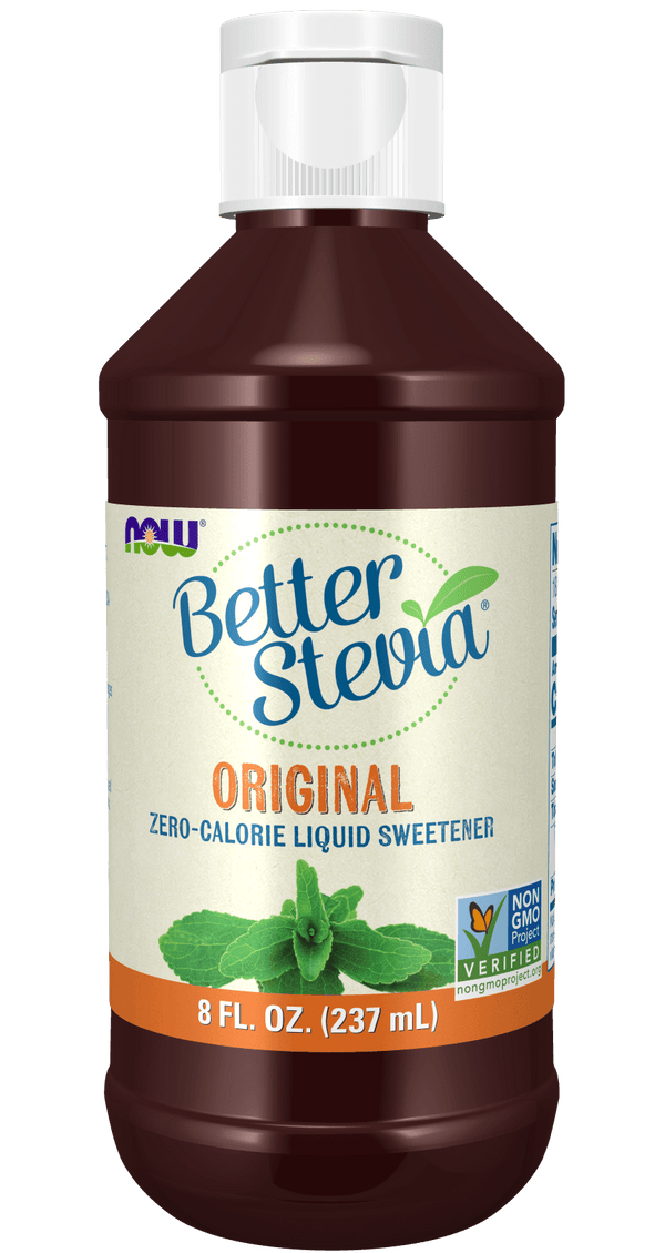 Better Stevia Alcohol (NOW) Front