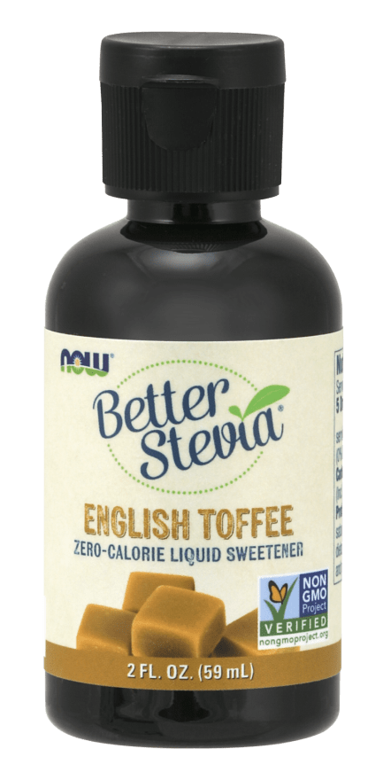 Better Stevia English Toffee (NOW) Front