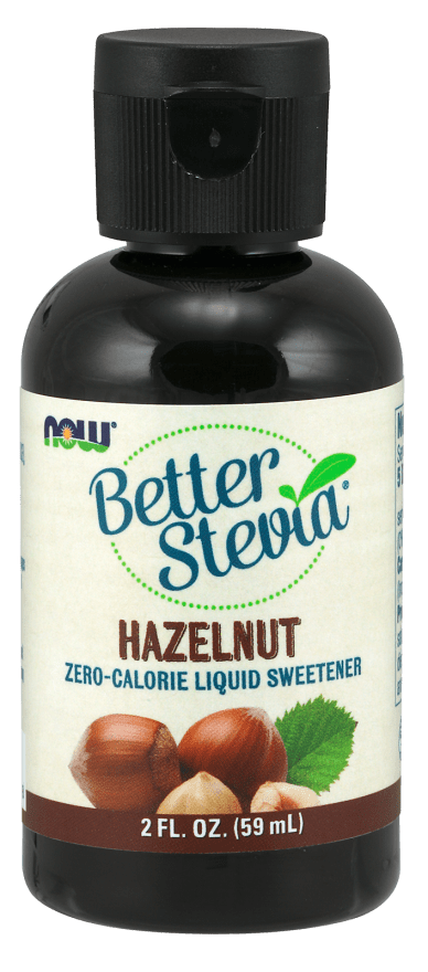 Better Stevia Hazelnut (NOW) Front