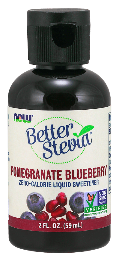 Better Stevia Pomegrenate-Blueberry (NOW) Front