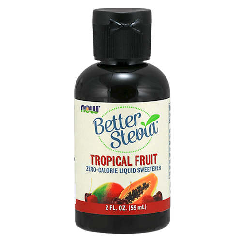 Better Stevia Tropical Fruit Liquid (NOW) Front