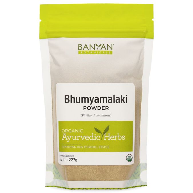 Bhumyamalaki Powder (Banyan Botanicals) Front