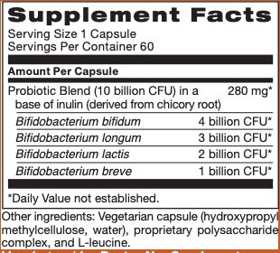 bifidobacteria supplement | longum | lactis | breve | bifidum