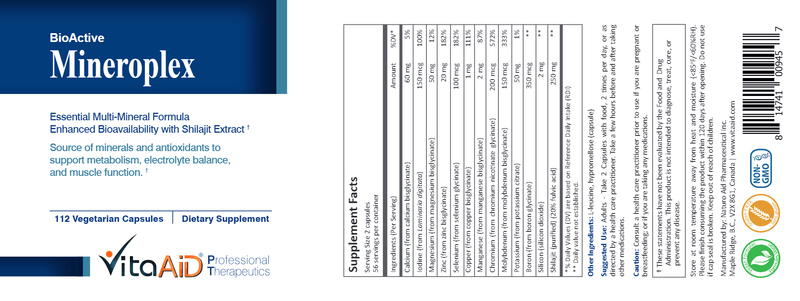 buy bioactive mineroplex vita aid