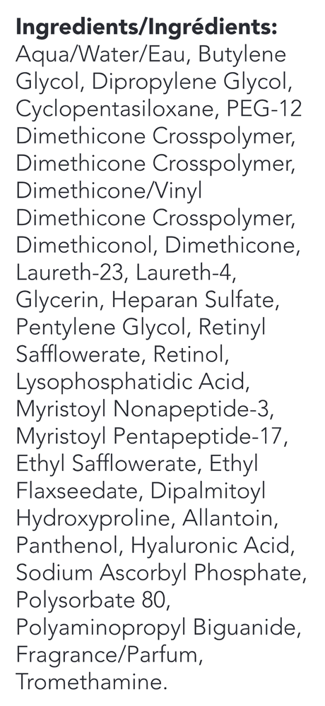 Bio Complete Serum Sente Ingredients