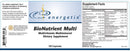 bionutrient multi energetix label